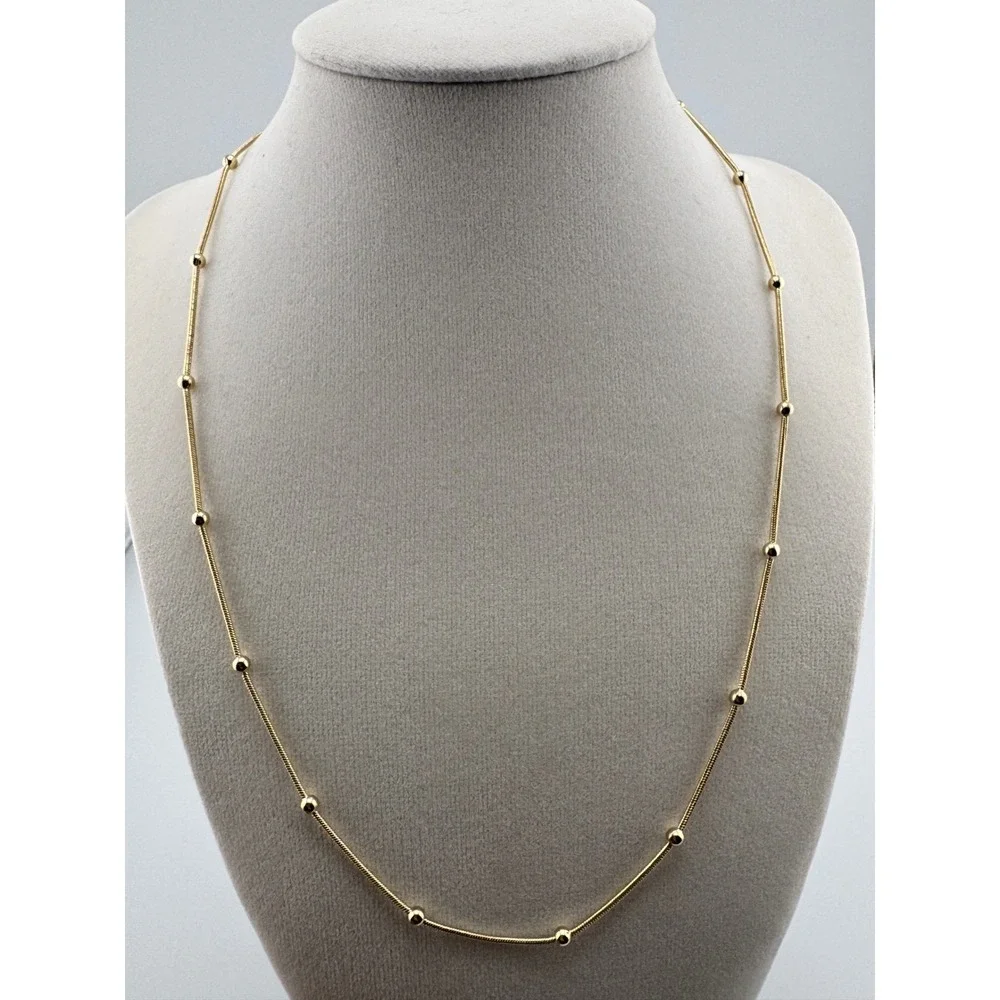 14K Gold Plated‎ Snake Chain 20